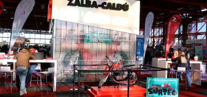 Zalba-caldú en Classicauto Madrid, feria motos y coches clasicos en Madrid