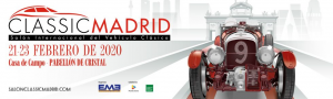Cartel ClassicMadrid 2020, Salón Vehículo clásico Madrid